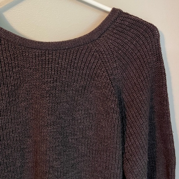 Aerie Cross-back Knit Sweater - Picture 2 of 4